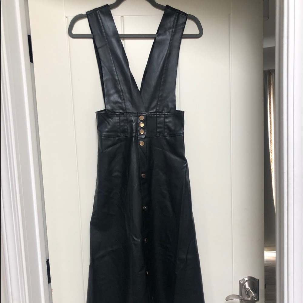 Zara Leather Dress